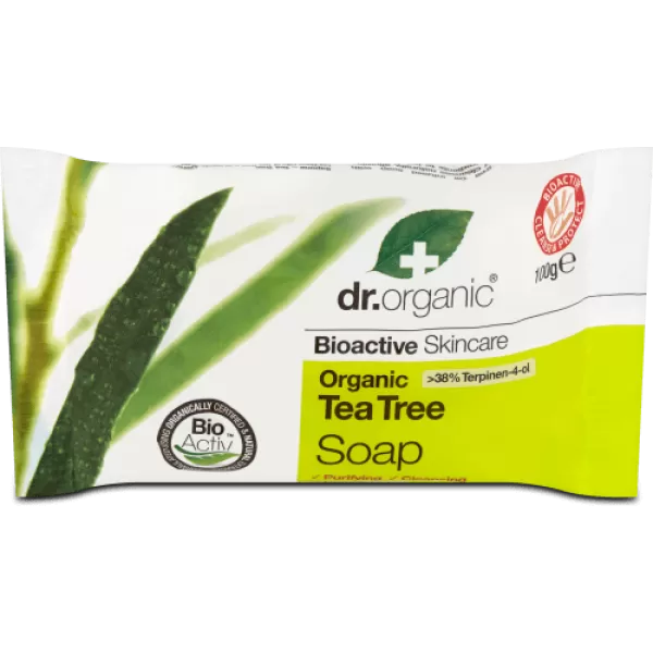 Dr.organic Bio teafa szappan 100 g