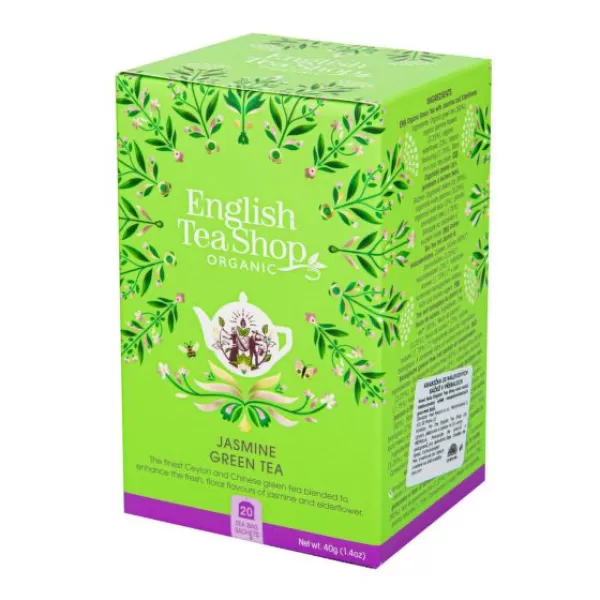 Ets 20 zöld bio tea jázminnal 40 g