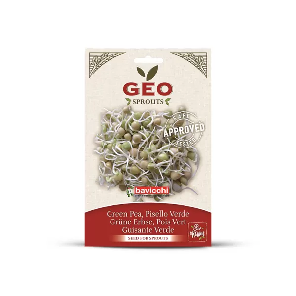GEO Bavicchi bio zöldborsó csíráztatáshoz 90 g