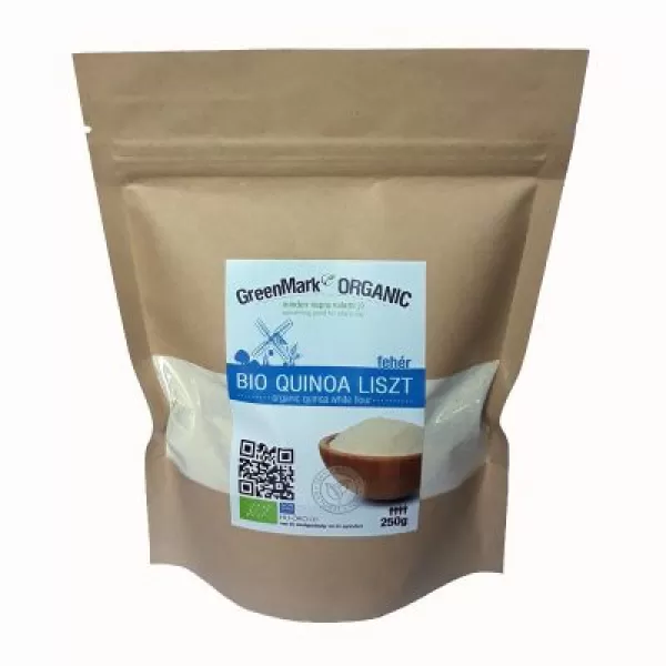 GreenMark Organic bio Quinoa liszt, fehér 250g