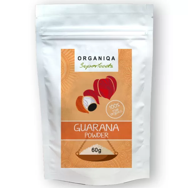 Organiqa Bio guarana por 100% nyers 60 g