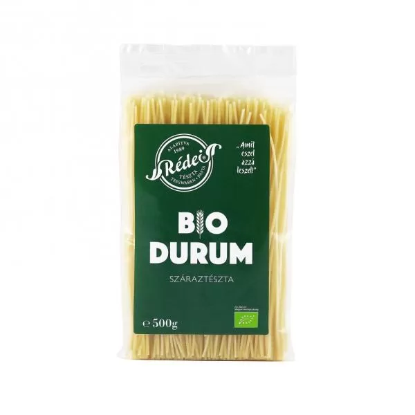 Rédei Bio tészta durum spagetti fehér 500 g