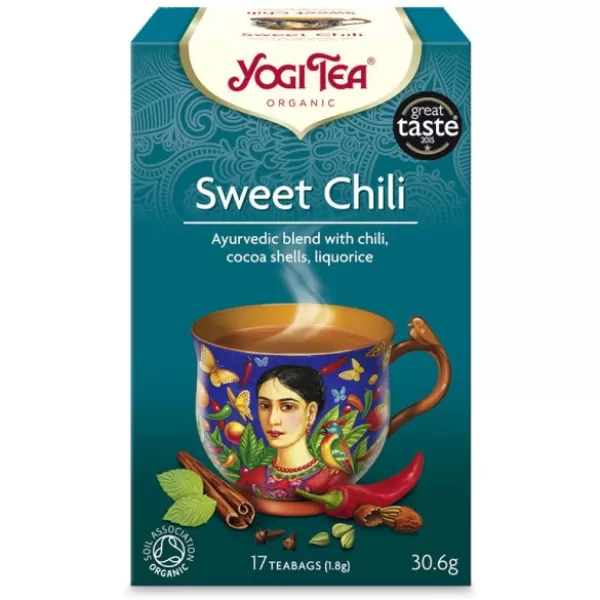 Yogi Bio tea édes chili mexikói fűszeres 17x1,8g 31 g
