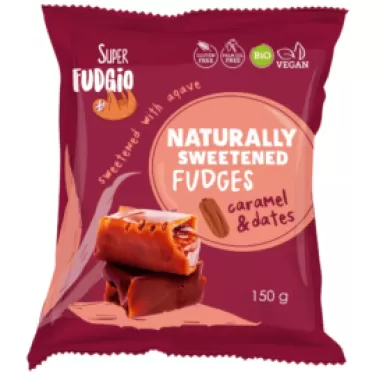Bio tejmentes agavés-datolyás karamella 150g