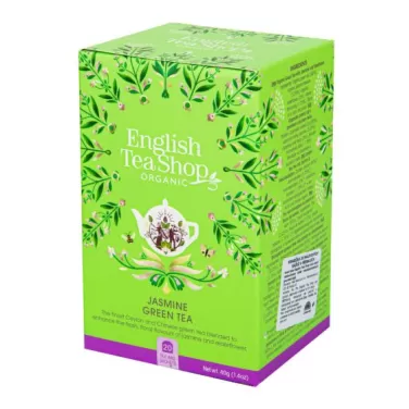20 zöld bio tea jázminnal 40 g