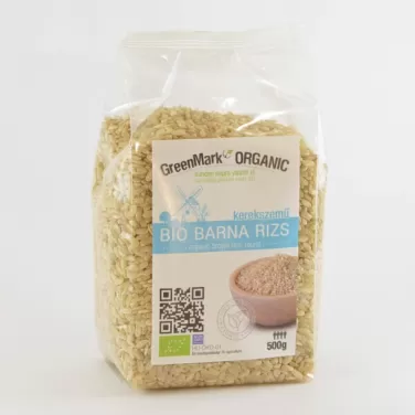 bio Rizs Barna kerekszemű 500g