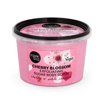 bio cukros testradír cseresznyével és fehér csokoládéval 250 ml