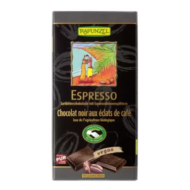 bio félédes kávés csokoládé 80 g