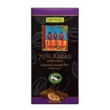 Bio keserűcsokoládé 70% 80 g