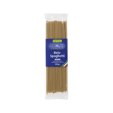 Bio rizstészta spagetti teljes kiőrlésű 250 g