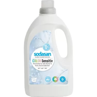 Bio folyékony mosószer sensitive color 1500 ml