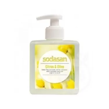 Bio folyékony szappan citrom-oliva pumpás 300 ml