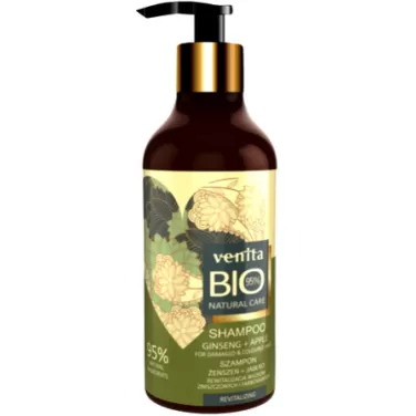 Bio hajsampon ginseng hajrevitalizáló száraz hajra 400 ml